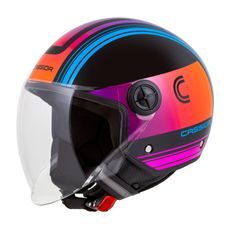 PŘILBA HANDY METROPOLIS, CASSIDA (ČERNÁ/TYRKYSOVÁ/GRADIENT) 2023