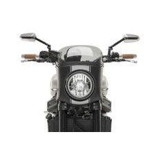 PLEXI NA MOTORKU PUIG SEMI-FAIRING 9554H MATNÁ ČIERNA SMOKE