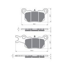 BRZDOVÉ OBLOŽENIE GOLDFREN 375 AD