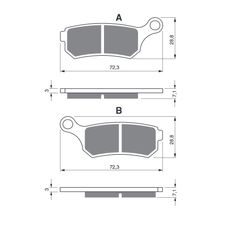 BRZDOVÉ OBLOŽENIE GOLDFREN 319 AD