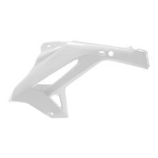 RADIATOR SCOOPS POLISPORT RESTYLING WHITE