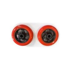 NÁHRADNÉ KOLIESKO PRE STOJAN NA MOTOCYKEL, Q-TECH (ČIERNO-ČERVENÉ)