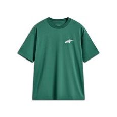 ALPINESTARS CHECKBACK OVERSIZED CSF – VOĽNOČASOVÉ MOTO TRIČKO (ZELENÁ)