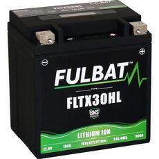 LÍTIOVÁ BATÉRIE& LIFEPO4& YTX30HL-BS FULBAT& 12V, 18AH, 900A, HMOTNOSŤ 1,12 KG, 168X127X177