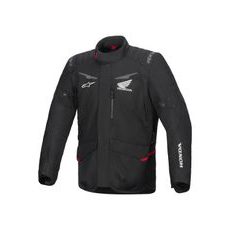 ALPINESTARS ST-1 WATERPROOF HONDA KOLEKCIA – MOTOCYKLOVÁ BUNDA NA CESTNÚ JAZDU (ČIERNA/ČERVENÁ) 2025