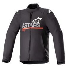 ALPINESTARS SMX WATERPROOF – MOTOCYKLOVÁ BUNDA NA CESTNÚ JAZDU (ČIERNA/TMAVO SIVÁ/ČERVENÁ) 2024