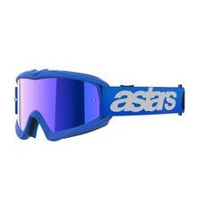 ALPINESTARS VISION YOUTH BLAZE – DETSKÉ MOTOKROSOVÉ OKULIARE NA MX A ENDURO (MODRÁ, ZRKADLOVÉ MODRÉ PLEXI) 2025