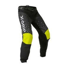 MOTOKROSOVÉ NOHAVICE X-GRIP TUNGSTEN – ŽLTÁ, S VRECKAMI
