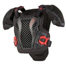 ALPINESTARS BIONIC ACTION YOUTH – DETSKÝ CHRÁNIČ TELA NA MOTORKU (ČIERNA/ČERVENÁ) 2024