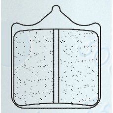 BRZDOVÉ OBLOŽENIE CL BRAKES 1207 C60 (C59) (4 KS V SADE