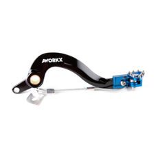 AWORKX PEDÁL ZADNEJ BRZDY (NOŽNÁ BRZDOVÁ PÁKA), MODRÝ – YAMAHA WR-F 250 '15–'21, YZ-F 250 '10–'23 (AW-20047)
