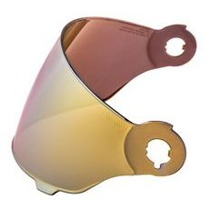 PLEXI PRO PŘILBY FIBRE, CASSIDA (ZRCADLOVÉ ZLATÉ, ANTIFOG)