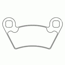 BRZDOVÉ OBLOŽENIE CL BRAKES 1230 ATV1