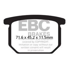 BRZDOVÉ OBLOŽENIE EBC FA065