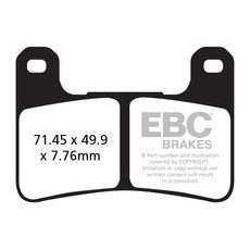 BRZDOVÉ OBLOŽENIE EBC GPFAX379HH