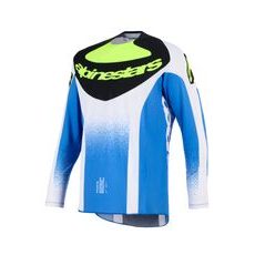 ALPINESTARS TECHSTAR KNIF – MOTOKROSOVÝ DRES NA MX A ENDURO (MODRÁ/ČIERNA/ŽLTÁ FLUO) 2026