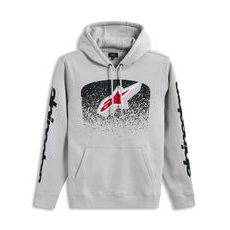 ALPINESTARS OBSESSED HOODIE – VOĽNOČASOVÁ MOTO MIKINA (SIVÁ)
