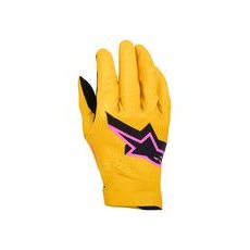 ALPINESTARS SUPERTECH MX – MOTOKROSOVÉ RUKAVICE NA MX A ENDURO (ZLATÁ/ČIERNA/RUŽOVÁ FLUO) 2026