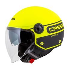 PŘILBA HANDY PLUS LINEAR, CASSIDA (ŽLUTÁ FLUO MATNÁ/ČERNÁ) 2023