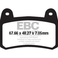 BRZDOVÉ OBLOŽENIE EBC FA658HH