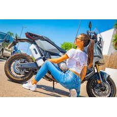 SLIP-ON EXHAUST GPR ALBUS EVO4 HON.269.ALBE5 WHITE GLOSSY INCLUDING REMOVABLE DB KILLER AND LINK PIPE