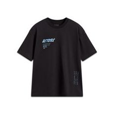 ALPINESTARS CHALK OVERSIZED CSF – VOĽNOČASOVÉ MOTO TRIČKO (ČIERNA)