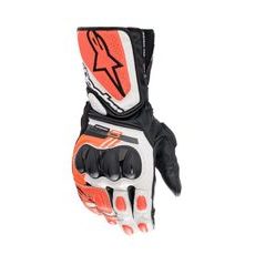 RUKAVICE SP-8, ALPINESTARS (BÍLÉ/ČERVENÉ FLUO/ČERNÉ) 2023