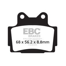 BRZDOVÉ OBLOŽENIE EBC FA104HH