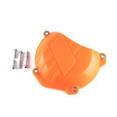 AWORKX CHRÁNIČ VEKA SPOJKY, ORANŽOVÝ – KTM EXC-F 250 / 350 '17–'23, SX-F 250 / 350 '16–'22; HUSQVARNA FC 250 / 350 '16–'22, FE 250 / 350 '17–'23 (AW-20202)
