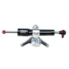 STEERING DAMPER KIT BITUBO FOR OVER TANK MOUNTING WITH BLACK SHOCK ABSORBER