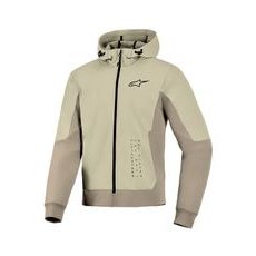 ALPINESTARS RADIUM TECH HOODIE – MOTOCYKLOVÁ BUNDA NA CESTNÚ JAZDU (PIESKOVÁ/HNEDÁ) 2026