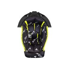 ASN KLOBOUK INTERIÉRU PRO PŘILBY TWIST 3, AIROH (ČERNO-BÍLÝ, ČERNÝ)