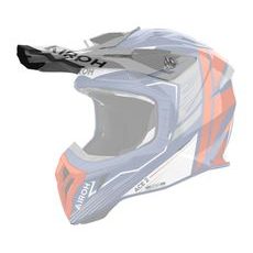 KŠILT PRO PŘILBU AVIATOR ACE 2, AIROH (ENGINE - ŠEDÝ LESKLÝ)