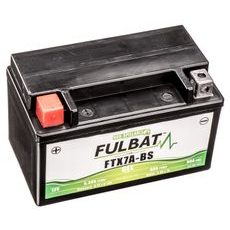 BATÉRIA 12 V, FTX7A-BS GÉL, 12V, 6AH, 90A, BEZÚDRŽBOVÁ GÉL TECHNOLÓGIE 150X87X93 FULBAT (AKTIVOVANÁ VO VÝROBE)