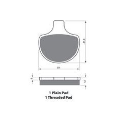 BRZDOVÉ OBLOŽENIE GOLDFREN 057 AD