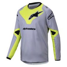 DRES RACER VEIL, ALPINESTARS, DĚTSKÝ (ŠEDÁ/ŽLUTÁ FLUO) 2025
