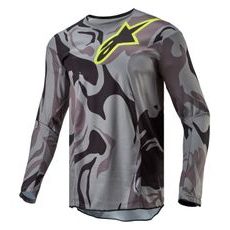 DRES RACER TACTICAL, ALPINESTARS (ŠEDÁ CAMO/ŽLUTÁ FLUO/ČERNÁ) 2024