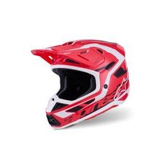 PRILBA SM7 DEED, ALPINESTARS (ČERVENÁ/ČERNÁ/BÍLÁ) 2026