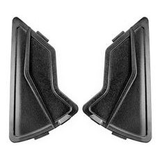 VIEČKA MECHANIZMU PLEXI/VÝKLOPU PRE PRILBY MULTIFLIP, CASSIDA (BLACK MATT, PAIR)