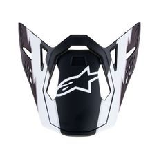 KŠILT PRO PŘILBY SUPERTECH S-M10 AMPRESS, ALPINESTARS (ČERNÝ MATNÝ/BÍLÝ)