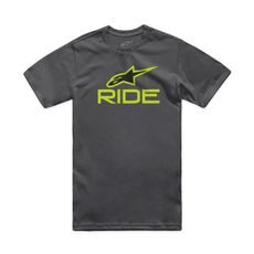 ALPINESTARS RIDE 4.0 CSF – VOĽNOČASOVÉ MOTO TRIČKO (SIVÁ/ŽLTÁ/ČIERNA)