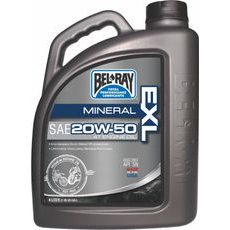 MOTOROVÝ OLEJ BEL-RAY EXL MINERAL 4T 20W-50 4 L