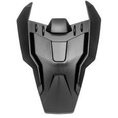 ČELNÉ KRYT VRCHNÝ VENTILÁCIA PRE PRILBY K40, ZED (ČIERNA MAT)