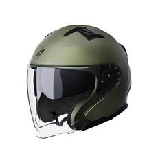 OPEN FACE HELMET STORMER RIVAL KAKI MATT 2XL
