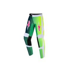 ALPINESTARS FLUID PORTL YOUTH – DETSKÉ MOTOKROSOVÉ NOHAVICE NA MX A ENDURO (ZELENÁ/BIELA/ČIERNA) 2026