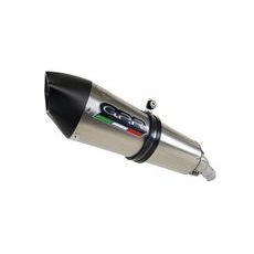 SLIP-ON EXHAUST GPR GPE ANN. H.149.GPAN.TO BRUSHED TITANIUM INCLUDING REMOVABLE DB KILLER AND LINK PIPE