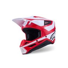 PRILBA S-M3 HEAT, ALPINESTARS (ČERVENÁ/BÍLÁ/ČERNÁ) 2026