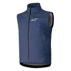 ALPINESTARS TECHSTAR SOFTSHELL – ENDURO VESTA NA MOTORKU (MODRÁ) 2025
