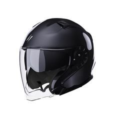 OPEN FACE HELMET STORMER RIVAL BLACK PEARLY S