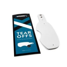 AWORKX – STRHÁVACIE FÓLIE (STRHÁVAČKY, TEAR-OFF FÓLIE) NA OKULIARE OAKLEY, PRIEHĽADNÝ, 50 KS